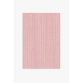 Solid Tonal Pink Tufted Rug - 120x185 - Machine Washable Area Rug - Kid & Pet Friendly - Indoor Rugs - Ruggable - thumbnail 1