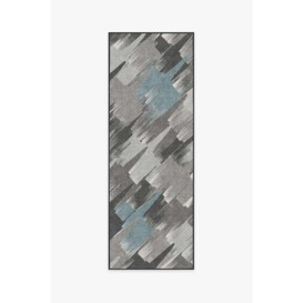 Rogue Squadron Dark Teal Tufted Rug - 75x215 - Machine Washable Area Rug - Kid & Pet Friendly - Indoor Rugs - Ruggable