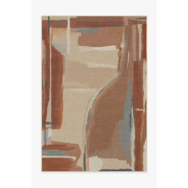 Tilden Copper Clay Tufted Rug Brown - 185x275 - Machine Washable Area Rug - Kid & Pet Friendly - Indoor Rugs - Ruggable - thumbnail 1