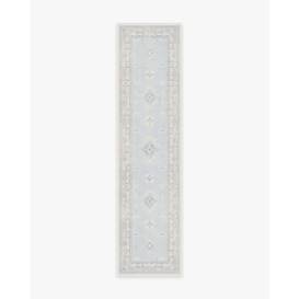 Verena Soft Blue Tufted Rug - 75x305 - Machine Washable Area Rug - Kid & Pet Friendly - Indoor Rugs - Ruggable - thumbnail 1
