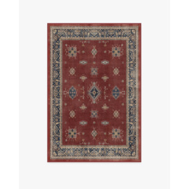 Verena Amber Red Tufted Rug - 120x185 - Machine Washable Area Rug - Kid & Pet Friendly - Indoor Rugs - Ruggable - thumbnail 1