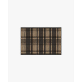 Easton Plaid Charcoal & Natural Tufted Rug - 60x90 - Machine Washable Area Rug - Kid & Pet Friendly - Indoor Rugs - Ruggable