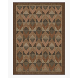 Ember Copper & Brown Rug - 305x425 - Machine Washable Area Rug - Kid & Pet Friendly - Indoor Rugs - Ruggable - thumbnail 1