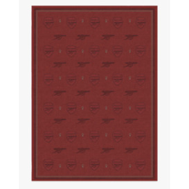 Arsenal Classic Red Rug - 305x425 - Machine Washable Area Rug - Kid & Pet Friendly - Indoor Rugs - Ruggable - thumbnail 1