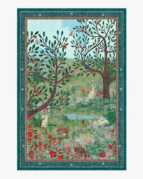 Whimsy Woods Multicolour Rug Green - 185x275 - Machine Washable Area Rug - Kid & Pet Friendly - Indoor Rugs - Ruggable
