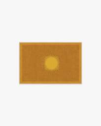 Helios Gold Rug by Matthew Williamson - 60x90 - Machine Washable Area Rug - Kid & Pet Friendly - Indoor Rugs - Ruggable - thumbnail 1