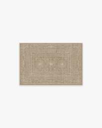 Gisele Natural Rug - 60x90 - Machine Washable Area Rug - Kid & Pet Friendly - Indoor Rugs - Ruggable - thumbnail 1