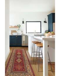 Cambria Ruby Flatwoven Rug - 75x215 - Machine Washable Area Rug - Kid & Pet Friendly - Indoor Rugs - Ruggable - thumbnail 2