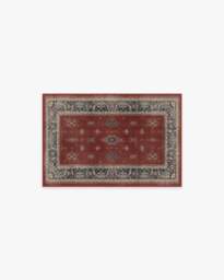 Verena Amber Red Rug - 60x90 - Machine Washable Area Rug - Kid & Pet Friendly - Indoor Rugs - Ruggable - thumbnail 1
