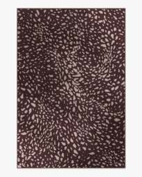 Fawn Burgundy Rug - 185x275 - Machine Washable Area Rug - Kid & Pet Friendly - Indoor Rugs - Ruggable - thumbnail 1