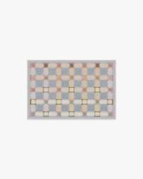Maja Stone Blue Multicolour Rug - 60x90 - Machine Washable Area Rug - Kid & Pet Friendly - Indoor Rugs - Ruggable - thumbnail 1