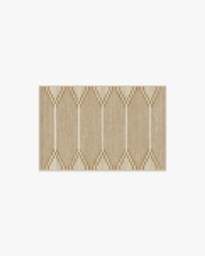 Sloane Natural Flatwoven Rug - 60x90 - Machine Washable Area Rug - Kid & Pet Friendly - Indoor Rugs - Ruggable - thumbnail 1