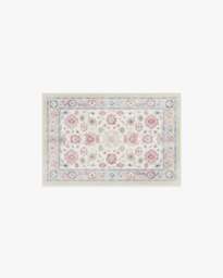 Serena Pink Rug by Mrs. Alice - 60x90 - Machine Washable Area Rug - Kid & Pet Friendly - Indoor Rugs - Ruggable - thumbnail 1