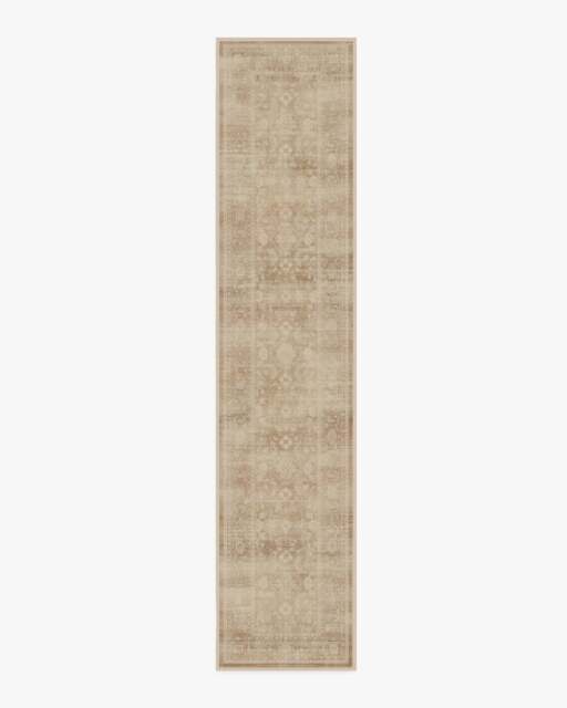 Ophelia Warm Natural Rug - 75x365 - Machine Washable Area Rug - Kid & Pet Friendly - Indoor Rugs - Ruggable