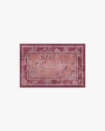 Draper Burgundy Rug by Gracie - 60x90 - Machine Washable Area Rug - Kid & Pet Friendly - Indoor Rugs - Ruggable - thumbnail 1