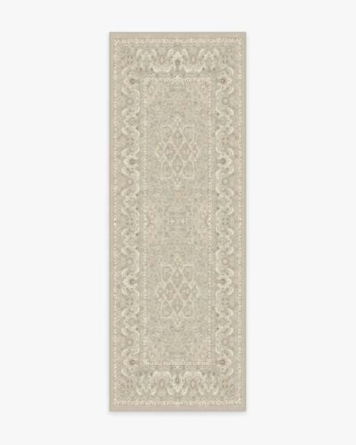 Hendesi Heriz Cream Flatwoven Rug Beige - 75x215 - Machine Washable Area Rug - Kid & Pet Friendly - Indoor Rugs - Ruggable - image 1