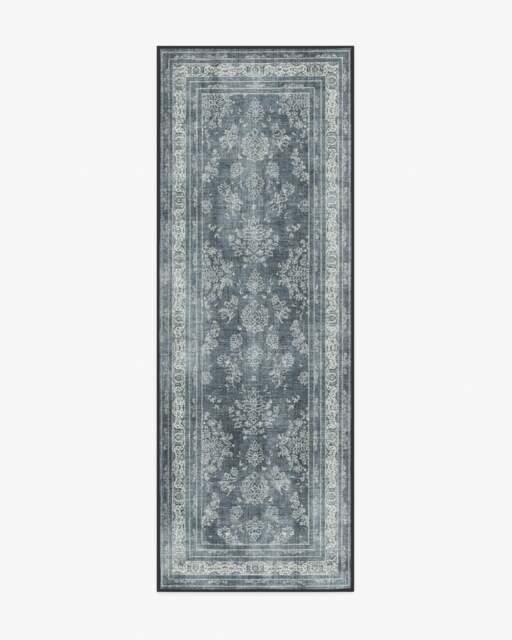 Maelyn Charcoal & Neutral Rug - 75x215 - Machine Washable Area Rug - Kid & Pet Friendly - Indoor Rugs - Ruggable - image 1