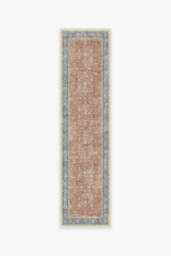 Celestine Coral Rug - 60x90 - Machine Washable Area Rug - Kid & Pet Friendly - Indoor Rugs - Ruggable - thumbnail 2