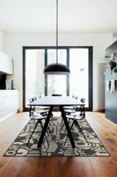 Mickey & Friends Warm Grey Tufted Rug - 90x150 - Machine Washable Area Rug - Kid & Pet Friendly - Indoor Rugs - Ruggable - thumbnail 2