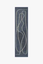 Strova Dusk Blue Rug - 60x90 - Machine Washable Area Rug - Kid & Pet Friendly - Indoor Rugs - Ruggable - thumbnail 2