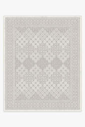 Loseta Grey Outdoor Rug - 245x305 - Machine Washable Area Rug - Kid & Pet Friendly - Outdoor Rugs - Ruggable