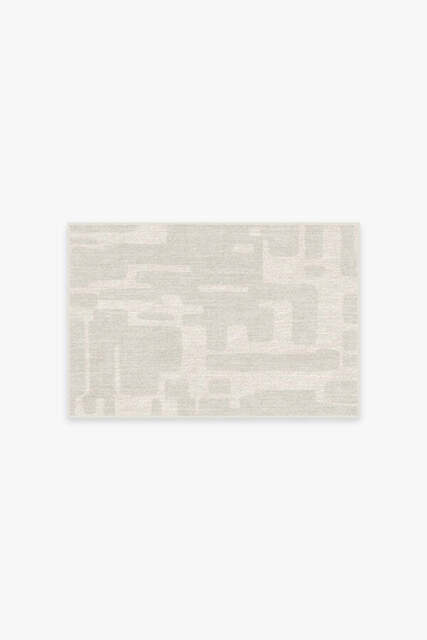 Holme Pearl Flatwoven Rug Beige - 60x90 - Machine Washable Area Rug - Kid & Pet Friendly - Indoor Rugs - Ruggable - image 1