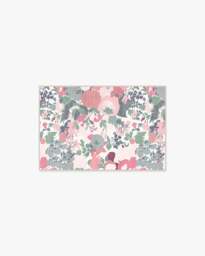Parchment Shadow Pink Rug by Liberty - 60x90 - Machine Washable Area Rug - Kid & Pet Friendly - Indoor Rugs - Ruggable - thumbnail 1