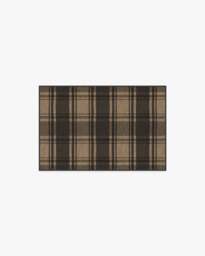 Easton Plaid Charcoal & Natural Rug - 60x90 - Machine Washable Area Rug - Kid & Pet Friendly - Indoor Rugs - Ruggable - thumbnail 1