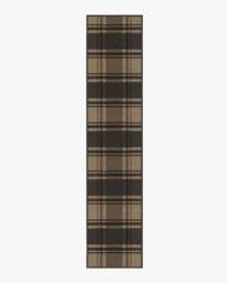 Easton Plaid Charcoal & Natural Rug - 60x90 - Machine Washable Area Rug - Kid & Pet Friendly - Indoor Rugs - Ruggable - thumbnail 2