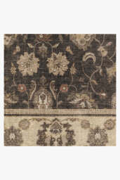Odette Dark Wood Rug Black - 60x90 - Machine Washable Area Rug - Kid & Pet Friendly - Indoor Rugs - Ruggable - thumbnail 4
