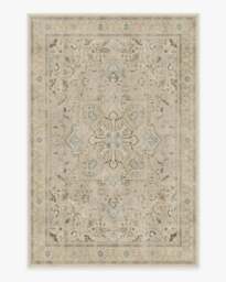 Kamran Ivory Opal Rug - 185x275 - Machine Washable Area Rug - Kid & Pet Friendly - Indoor Rugs - Ruggable - thumbnail 1