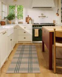 Pierre Olive & Natural Rug - 60x90 - Machine Washable Area Rug - Kid & Pet Friendly - Indoor Rugs - Ruggable - thumbnail 2