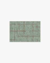 Stellan Sage Flatwoven Rug - 60x90 - Machine Washable Area Rug - Kid & Pet Friendly - Indoor Rugs - Ruggable - thumbnail 1