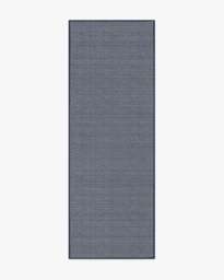 Tillie Solid Soft Navy Re-Jute Rug - 75x215 - Machine Washable Area Rug - Kid & Pet Friendly - Indoor Rugs - Ruggable - thumbnail 1