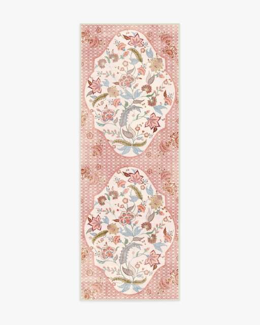Rosalee Red Outdoor Rug - 75x215 - Machine Washable Area Rug - Kid & Pet Friendly - Indoor Rugs - Ruggable - image 1