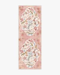 Rosalee Red Multicolour Outdoor Rug - 75x215 - Machine Washable Area Rug - Kid & Pet Friendly - Outdoor Rugs - Ruggable - thumbnail 1