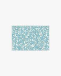 Leland Sky Blue Flatwoven Rug - 60x90 - Machine Washable Area Rug - Kid & Pet Friendly - Indoor Rugs - Ruggable - thumbnail 1