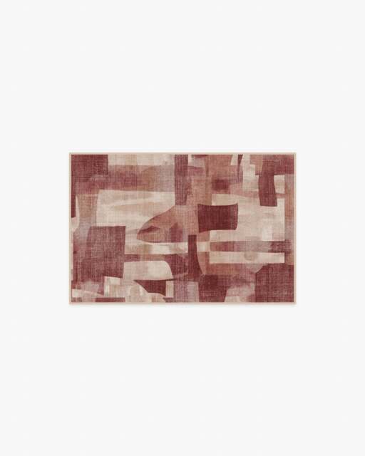 Kasbah Red Rug - 60x90 - Machine Washable Area Rug - Kid & Pet Friendly - Indoor Rugs - Ruggable - image 1