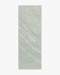Dune Grey Rug by The Local Project - 75x215 - Machine Washable Area Rug - Kid & Pet Friendly - Indoor Rugs - Ruggable - thumbnail 1