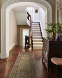 Fernanda Black & Tan Flatwoven Rug - 60x90 - Machine Washable Area Rug - Kid & Pet Friendly - Indoor Rugs - Ruggable - thumbnail 2