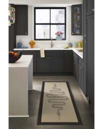 Venom Neutral Flatwoven Rug by Jonathan Adler - 60x90 - Machine Washable Area Rug - Kid & Pet Friendly - Indoor Rugs - Ruggable - thumbnail 2
