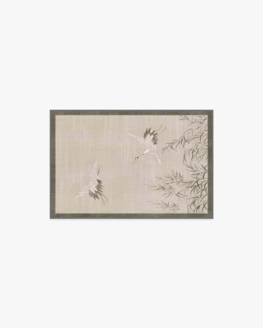 Hiko Natural Stone Rug by Gracie - 60x90 - Machine Washable Area Rug - Kid & Pet Friendly - Indoor Rugs - Ruggable - image 1
