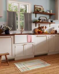 Callie Cream Rug Beige - 60x90 - Machine Washable Area Rug - Kid & Pet Friendly - Indoor Rugs - Ruggable - thumbnail 2