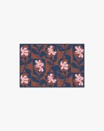 Naatit Rust Rug by Marimekko Pink - 60x90 - Machine Washable Area Rug - Kid & Pet Friendly - Indoor Rugs - Ruggable - thumbnail 1