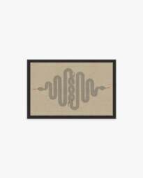 Venom Neutral Rug by Jonathan Adler - 60x90 - Machine Washable Area Rug - Kid & Pet Friendly - Indoor Rugs - Ruggable - thumbnail 1