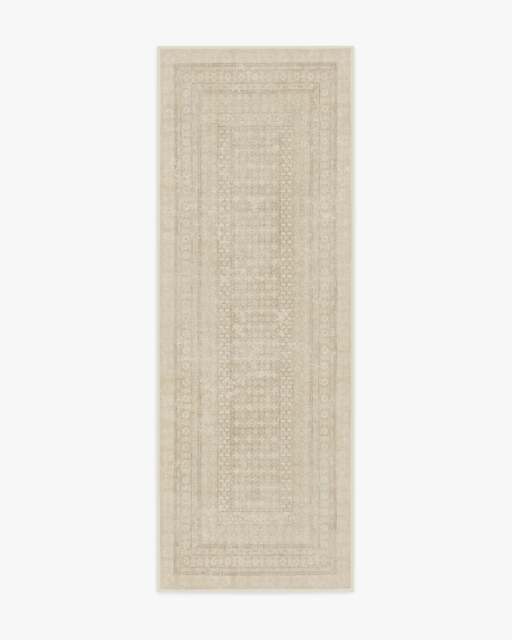 Cyrus Beige Ivory Rug - 75x215 - Machine Washable Area Rug - Kid & Pet Friendly - Indoor Rugs - Ruggable - image 1