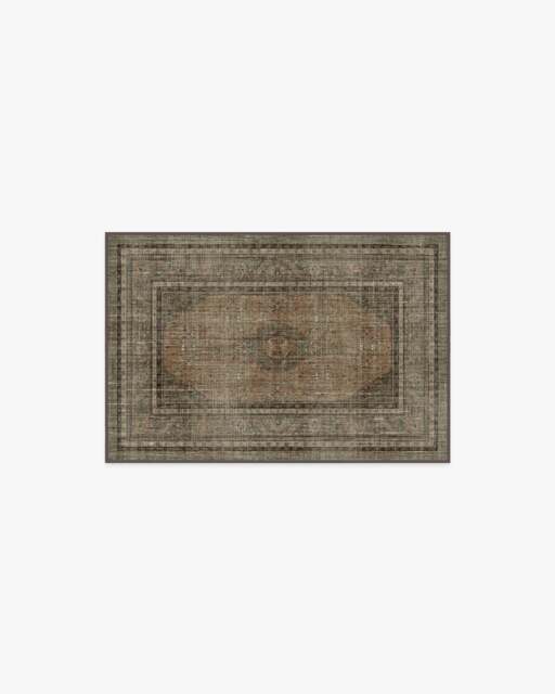 Rowan Stone & Soft Clay Rug Brown - 60x90 - Machine Washable Area Rug - Kid & Pet Friendly - Indoor Rugs - Ruggable - image 1