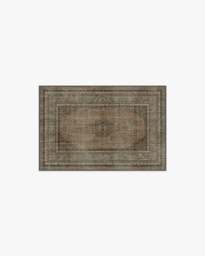 Rowan Stone & Soft Clay Rug Brown - 60x90 - Machine Washable Area Rug - Kid & Pet Friendly - Indoor Rugs - Ruggable - thumbnail 1