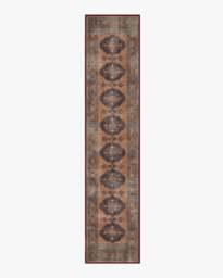 Marcela Copper Coral Rug - 75x365 - Machine Washable Area Rug - Kid & Pet Friendly - Indoor Rugs - Ruggable - thumbnail 1