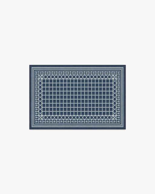 Palm Beach Navy Rug by Gray Malin - 60x90 - Machine Washable Area Rug - Kid & Pet Friendly - Indoor Rugs - Ruggable - image 1